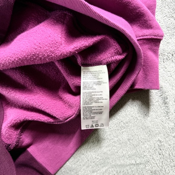 Tommy Hilfiger Sport Hoodie Color Block Pullover Sweatshirt NY 85 Purple Pink S - Picture 4 of 10